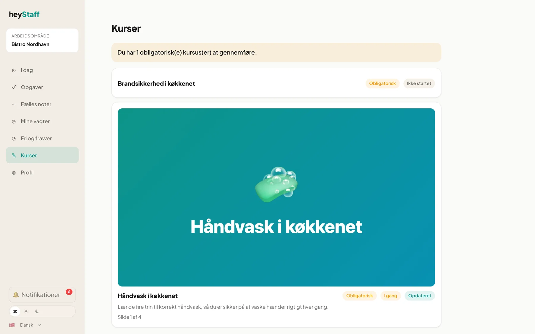 Kursuskort med chippen Opdateret